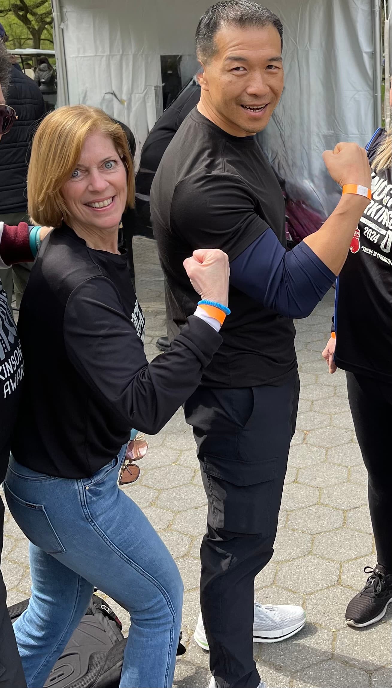 Kathleen boxing — sparring